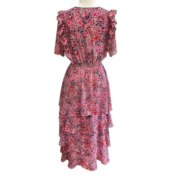 Hale Bob Ruffle Tiered Maxi Dress - Picture 2 of 6